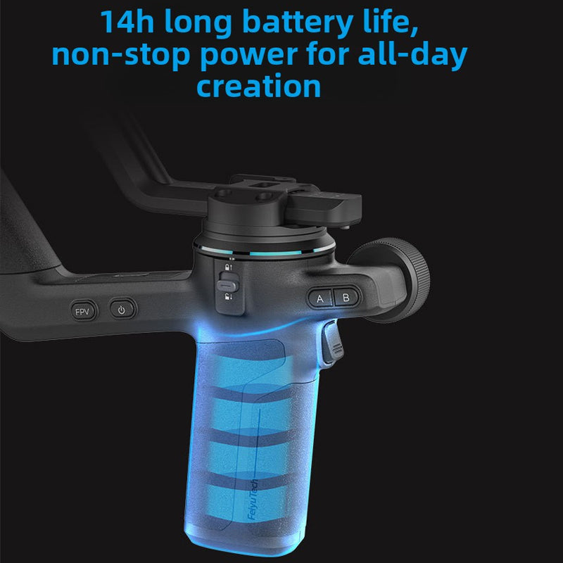Professional Gimbal Stabilizer High Payload Handheld Camera Stabilizer for Filmmaking Vloggers
