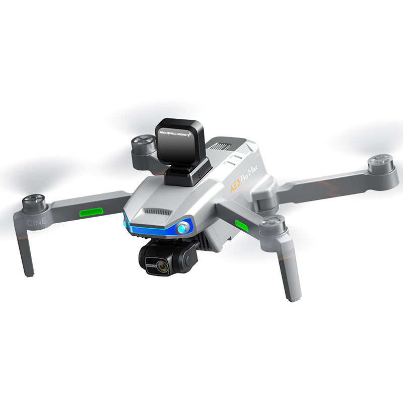 AE3 screen control 360 ° radar obstacle avoidance GPS automatic return unmanned aerial vehicle three-axis mechanical self stabilizing pan tilt zoom anti shake high-definition professional aerial photography electrically adjustable camera aircraft