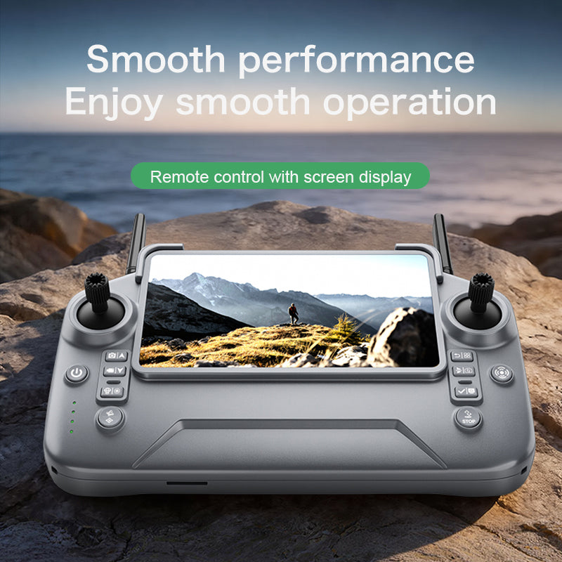 ZH8 drone remote control with screen aerial photography, brushless obstacle avoidance, airdrop quadcopter with long-lasting endurance, intelligent obstacle avoidance, high air pressure, counterclockwise rotation, gesture photography