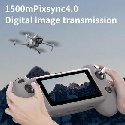 YunJiang K7 drone professional aerial photography with screen remote control 5G data 8K image transmission 8K high-definition camera 35 minute endurance laser GPS positioning 360 degree obstacle avoidance zoom composition 3800mAh battery powered aircraft