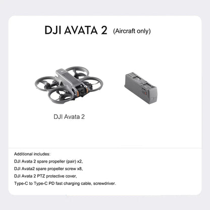 Avata 2 First Perspective Aerial Photography Drone Flight Glasses Sensory Control Immersive Flight