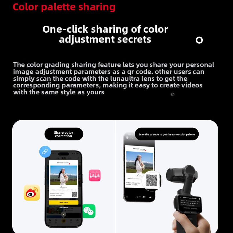 [New Product Launch] Insta360 Luna Ultra 8K Leica 1.3inch Super Telephoto Dual-Camera AI Three-Core Cinema-Grade Professional Gimbal Camera with Detachable Screen, Remote Control, 200-Megapixel Panoramic Photos