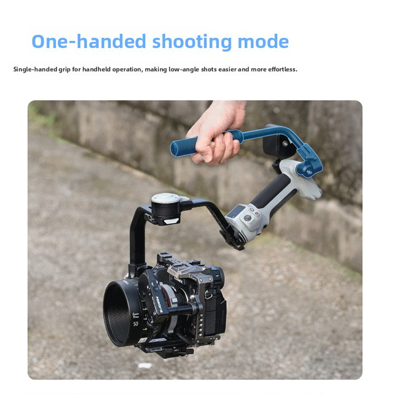 4E Gimbal Stabilizer 3 Axis Professional Camera Anti Shake for Sony Canon Nikon Mirrorless Cameras Wireless Bluetooth Connectivity