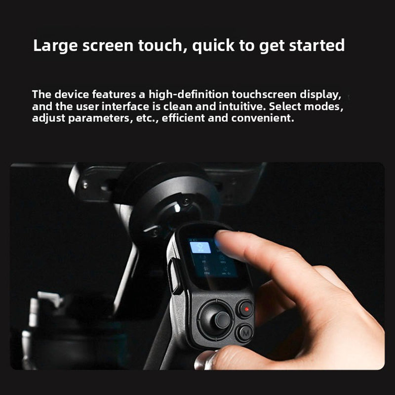 Tech Scorpion 3 3-Axis Gimbal Stabilizer for Live Stream Photography Camera Professional Anti-Shake Multi-Functional Commercial Shooting