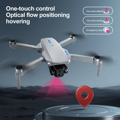 Brushless E88GT drone optical flow quadcopter large size with screen remote control electrically adjustable aircraft