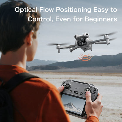 2026 New 4.3-inch Large Screen GT50 Aerial Drone Brushless Motor Four Axis Mini Aircraft Fixed Altitude Aircraft