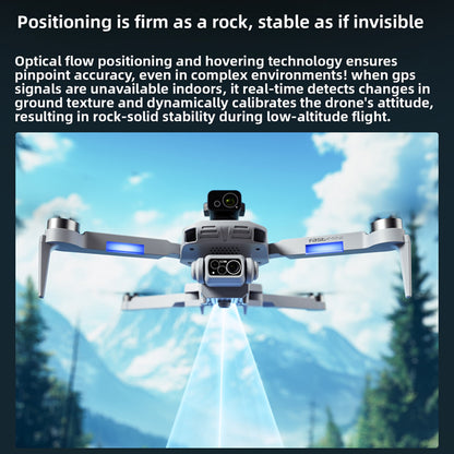 8K dual-camera F8 obstacle-avoiding mini drone with LCD screen remote control, GPS positioning, brushless high-definition aerial photography aircraft, 10 0m image transmission, 360-degree omnidirectional obstacle avoidance, 35-minute flight time
