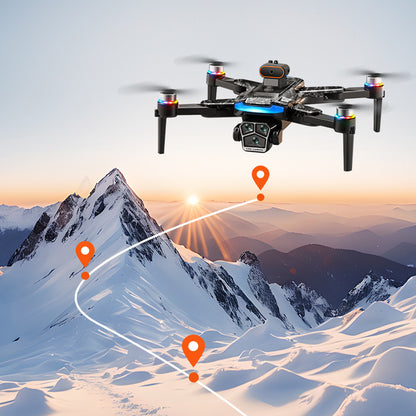 GPS drone A14 brushless 4.5-inch screen remote control obstacle avoidance optical flow intelligent high-definition aerial photography multifunctional aircraft