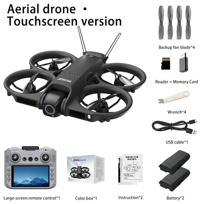 New Z906 professional drone aerial photography dual camera electric dimming flow obstacle avoidance aircraft large screen remote control aircraft