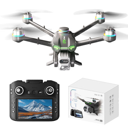 GT6 professional drone GPS automatic return quadcopter remote control with screen display high-definition aerial photography obstacle avoidance aircraft