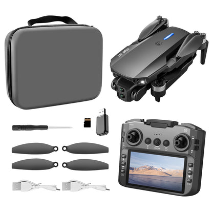 Brushless E88GT drone optical flow quadcopter large size with screen remote control electrically adjustable aircraft