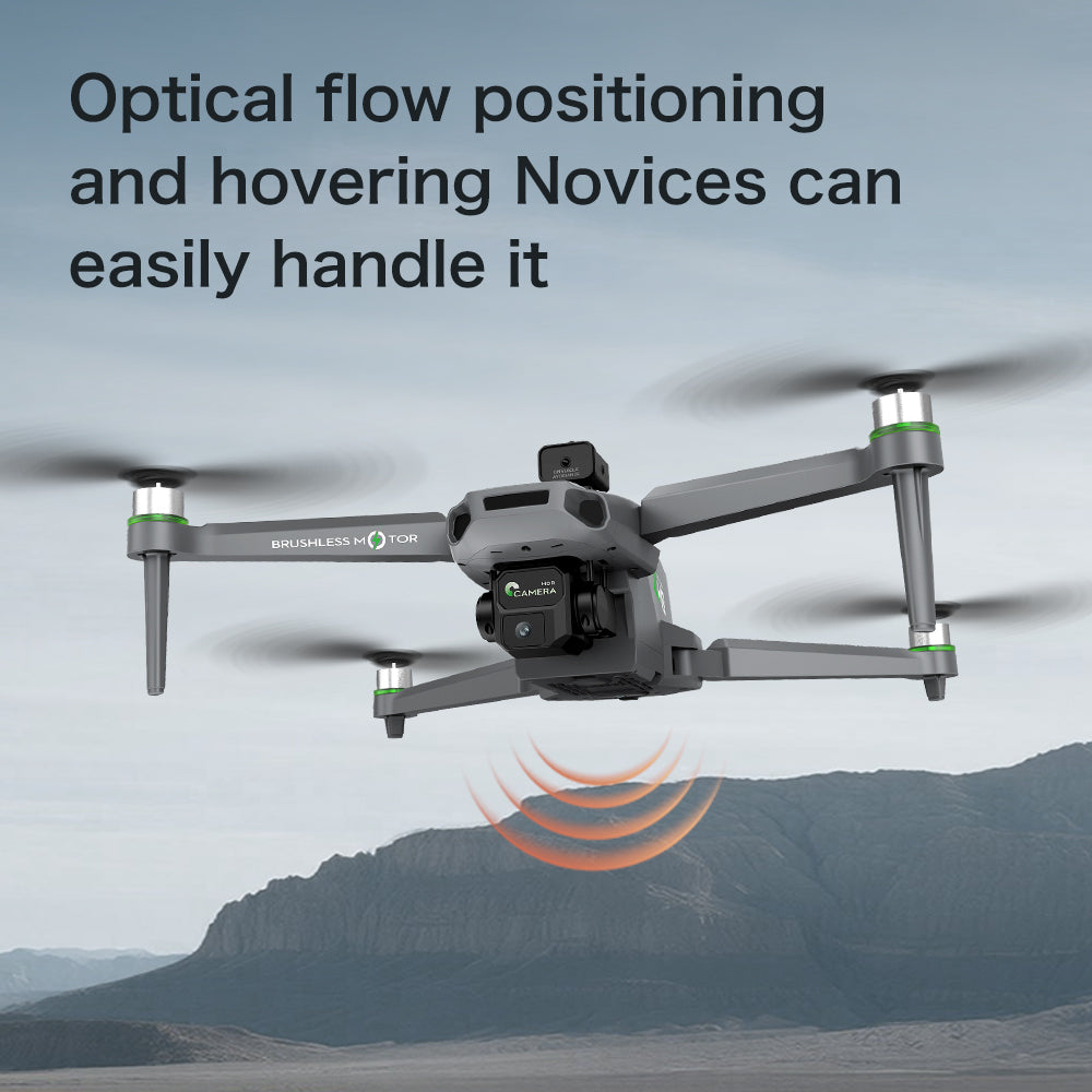 ZH8 drone remote control with screen aerial photography, brushless obstacle avoidance, airdrop quadcopter with long-lasting endurance, intelligent obstacle avoidance, high air pressure, counterclockwise rotation, gesture photography