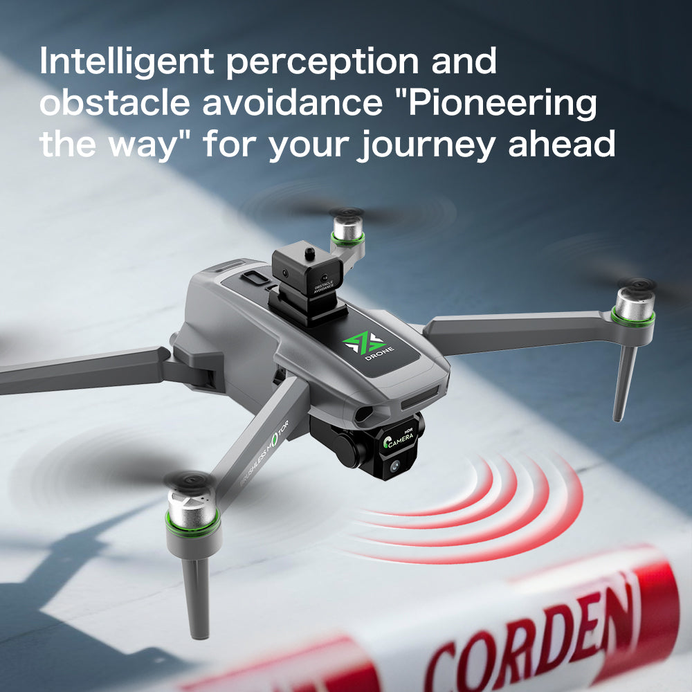 ZH8 drone remote control with screen aerial photography, brushless obstacle avoidance, airdrop quadcopter with long-lasting endurance, intelligent obstacle avoidance, high air pressure, counterclockwise rotation, gesture photography