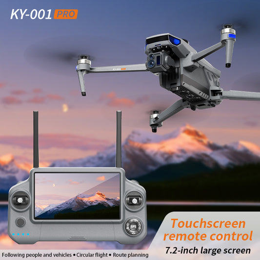 2026 new professional aerial drone with three-axis anti shake digital image transmission, touch screen control, 360 degree all-round obstacle avoidance, 4K camera, 45 minute endurance, aircraft GPS positioning, AI calculation, 4500mAh large battery