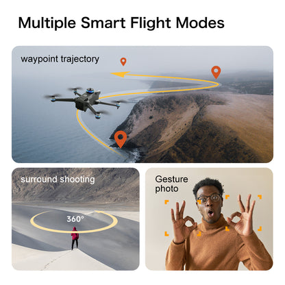 GT60 drone large screen control GPS with airdrop high-definition aerial photography return obstacle avoidance quadcopter