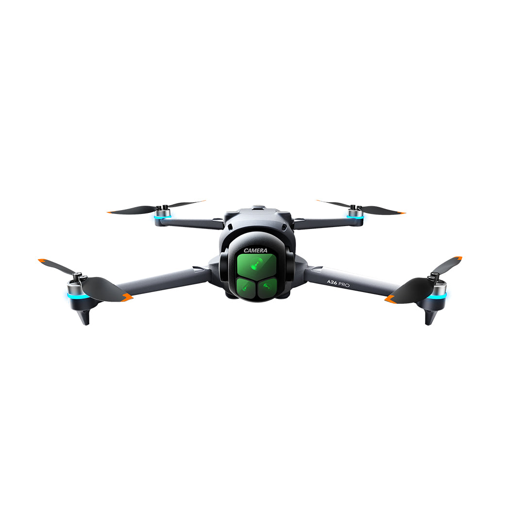 A26PRO brushless GPS automatic return high-definition aerial photography drone professional level quadcopter intelligent obstacle avoidance 4.5-inch large screen remote control 180 degree electrically adjustable lens