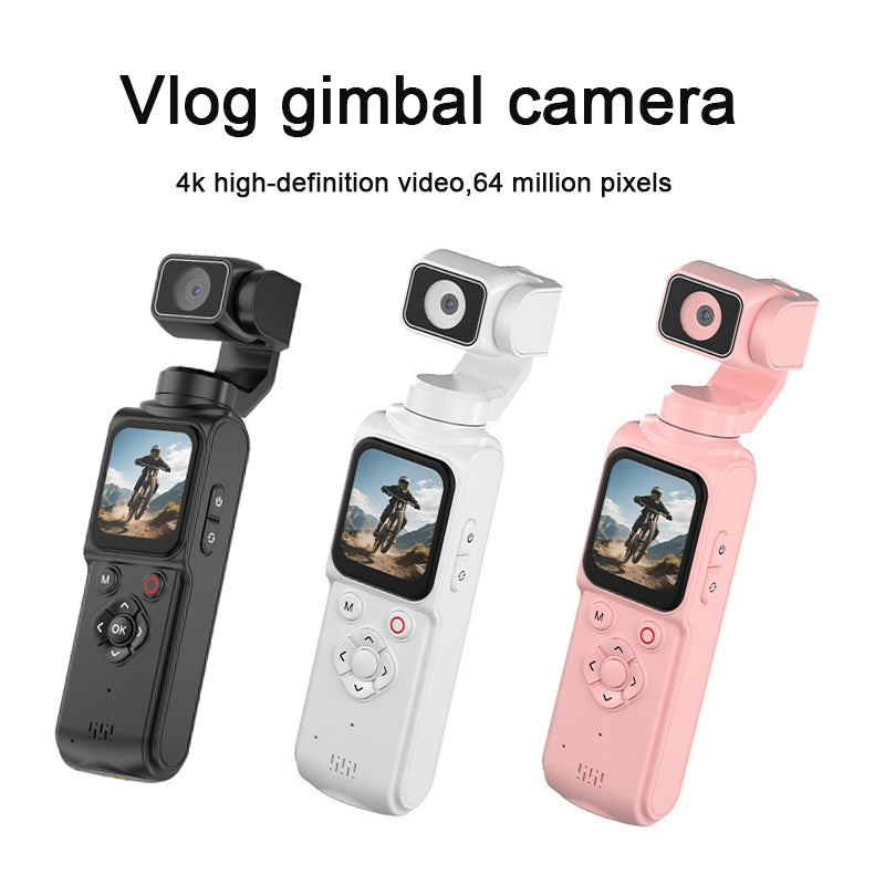 New 4K HD handheld action camera,outdoor pocket gimbal camera, travelhandheld vlog camera