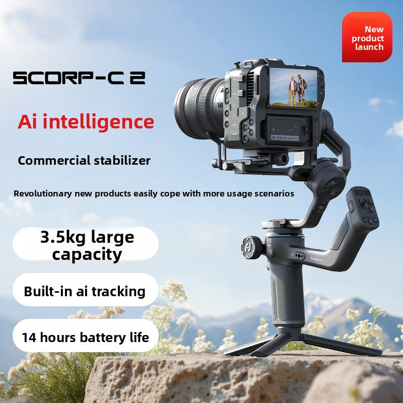 Professional Gimbal Stabilizer High Payload Handheld Camera Stabilizer for Filmmaking Vloggers