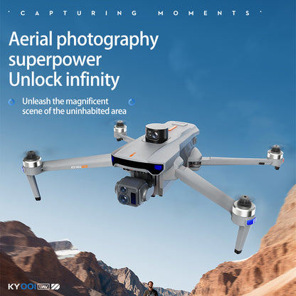 2026 new professional aerial drone with three-axis anti shake digital image transmission, touch screen control, 360 degree all-round obstacle avoidance, 4K camera, 45 minute endurance, aircraft GPS positioning, AI calculation, 4500mAh large battery