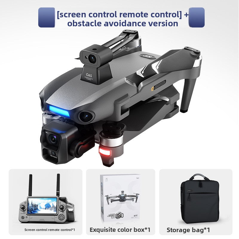 2026 New S880 Professional Aerial Photography Drone with Large-Screen Remote Controller, 12-Kilometer Long-Range Video Transmission, 3-Axis Gimbal, and 4K HD Flight Capability