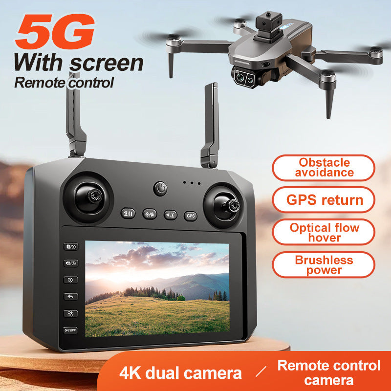 K619MAX remote control brushless unmanned aerial vehicle with 4.5-inch display screen