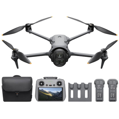 Mavic 4 Pro 512GB Creator Kit (including remote control Pro 2), flagship level triple camera drone, equipped with 100MP 4/3 CMOS Hasselblad camera, maximum flight time of 51 minutes, including three batteries Professional Edition movie level photography