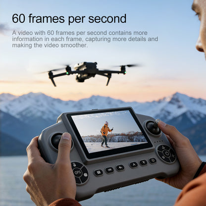 New V918MAX drone GPS return 8K dual lens aerial photography optical flow laser obstacle avoidance 5G large screen remote control aircraft