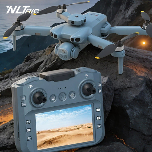 2026 New Professional Aerial Photography Drone ZD018 with Large-Screen Remote Controller, Brushless Motor, Dual Cameras, Smart Sensing, High-Capacity Battery (18-Minute Flight Time), 3D Flips, and Intelligent Obstacle Avoidance