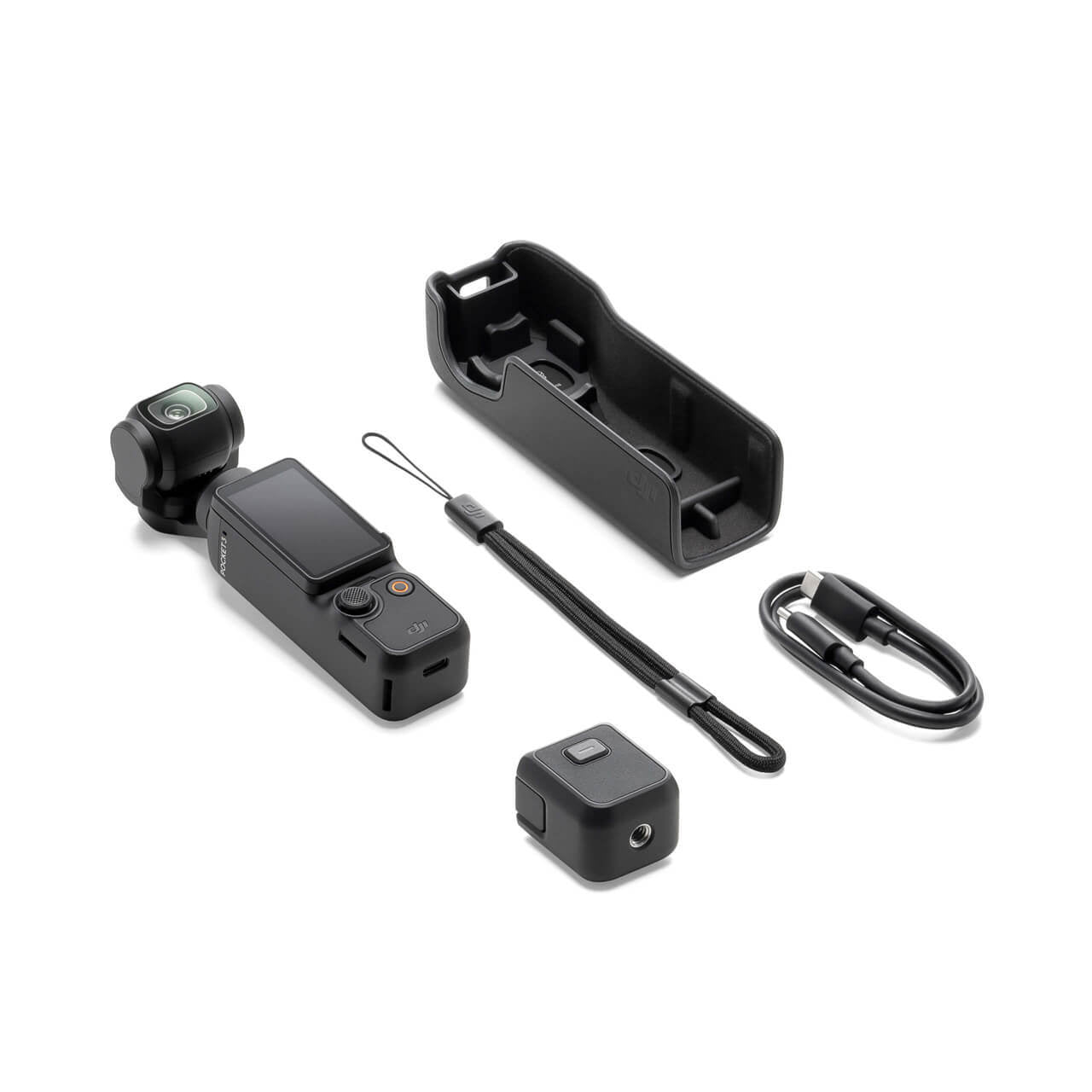 Osmo Pocket 3，Vlogging camera with1-inch CMOS and4K/120fps video, 3-axisstabilization, fast focus,facial/object tracking,2-inch rotatabletouchscreen, smallcamera forphotography,multifunctional