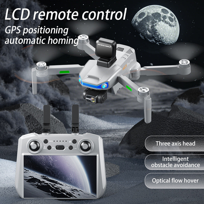 New AE3 professional aerial drone three-axis gimbal high-definition lens remote control aircraft screen display GPS endurance intelligent obstacle avoidance