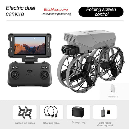 The new G63 drone is a professional aerial photography folding aircraft with screen control and optical flow brushless remote control multi-functional aircraft