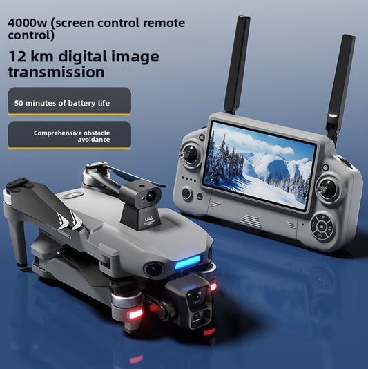 2026 New S880 Professional Aerial Photography Drone with Large-Screen Remote Controller, 12-Kilometer Long-Range Video Transmission, 3-Axis Gimbal, and 4K HD Flight Capability