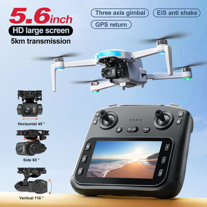 S-X1 professional drone with screen, brushless obstacle avoidance, GPS intelligent positioning, return flight photography, long endurance remote control aircraft