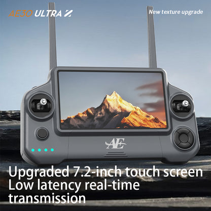 The professional-grade aerial photography drone AE30 features a high-definition camera with 8K long endurance, intelligent obstacle avoidance, and GPS automatic return