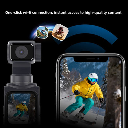 New 4K HD handheld action camera,outdoor pocket gimbal camera, travelhandheld vlog camera