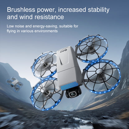 The new G63 drone is a professional aerial photography folding aircraft with screen control and optical flow brushless remote control multi-functional aircraft