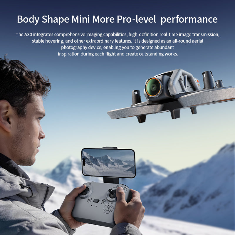 A30 PRO Mini Long Endurance Intelligent Obstacle Avoidance Aerial Drone Entry Time Traverse Camera Aircraft