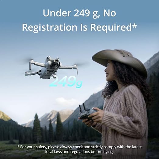 Mini 4 Pro Fly MoreCombo Plus with RC2 (Screen RemoteController), FoldingMini-Drone with 4KHDR Video Camera forAdults, 2 ExtraIntelligent FlightBatteries Plus for45-Min Flight Time