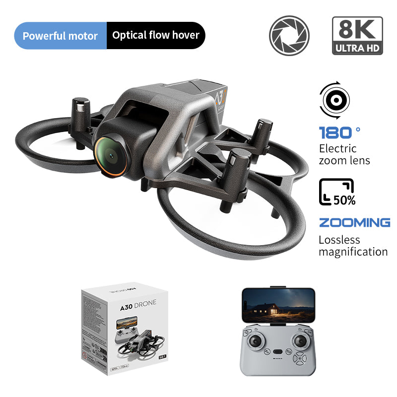 A30 PRO Mini Long Endurance Intelligent Obstacle Avoidance Aerial Drone Entry Time Traverse Camera Aircraft