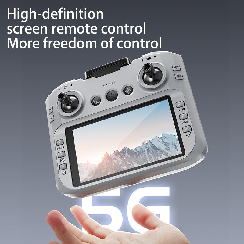 New Z906 professional drone aerial photography dual camera electric dimming flow obstacle avoidance aircraft large screen remote control aircraft