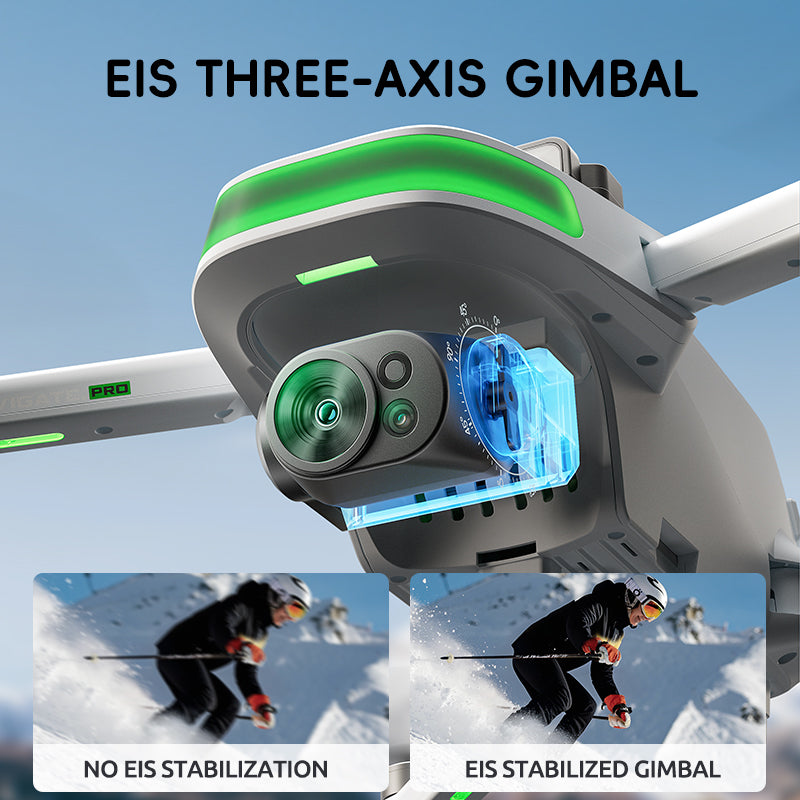 The new P31GPS drone features a 360-degree all-round laser obstacle avoidance system, a 4.5-inch screen, 8K ultra-clear dual cameras, and a 20-kilometer image transmission head for aerial photography