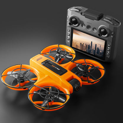 S156 Brushless RC Drone with Screen FPV Racing Drone, HD Camera, 4-Axis UAV with Optical Flow Positioning