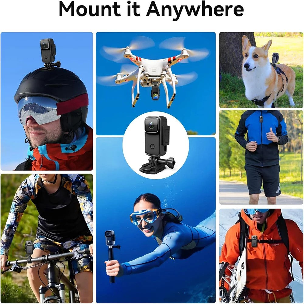 SuYing C200pro Thumb Pocket Camera 4k HD Anti Shake Camera Recorder for Men and Women Travel