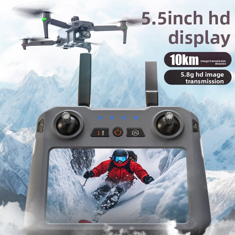 SG909 high-definition three-axis anti shake imaging drone, 10 kilometers 5G digital image transmission with screen remote control, professional level aerial photography, 45 minutes long endurance, 360 degree obstacle avoidance aircraft