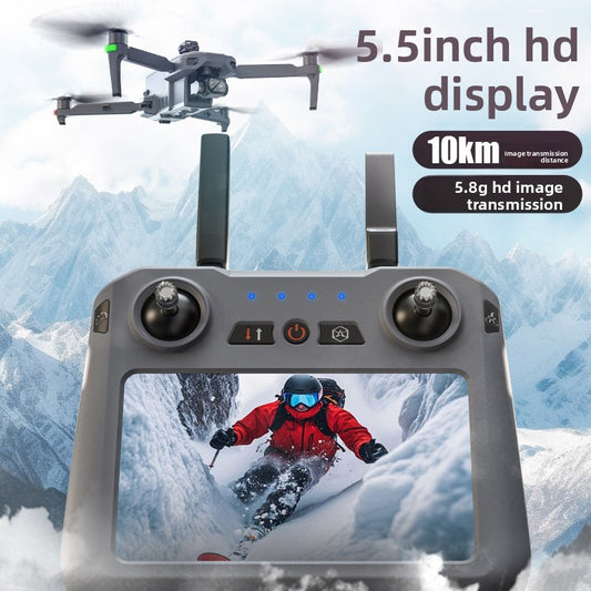 SG909 high-definition three-axis anti shake imaging drone, 10 kilometers 5G digital image transmission with screen remote control, professional level aerial photography, 45 minutes long endurance, 360 degree obstacle avoidance aircraft