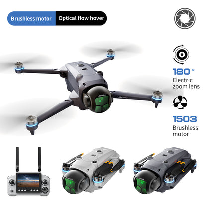 A26PRO brushless GPS automatic return high-definition aerial photography drone professional level quadcopter intelligent obstacle avoidance 4.5-inch large screen remote control 180 degree electrically adjustable lens