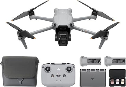 Air3S Dual Camera Flagship Aerial Drone Professional HD Travel Photography Active Obstacle Avoidance Follow up Shooting 45 Minutes Range 20 Kilometers Image Transmission Aircraft