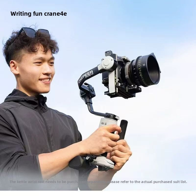 4E Gimbal Stabilizer 3 Axis Professional Camera Anti Shake for Sony Canon Nikon Mirrorless Cameras Wireless Bluetooth Connectivity