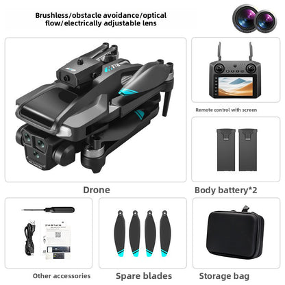 M22max Drone with Obstacle Avoidance 4.5 Inch Screen HD Camera Quadcopter RC Aircraft for Aerial Photography