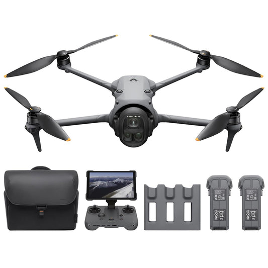 Mavic 4 Pro 512GB Creator Kit (including remote control Pro 2), flagship level triple camera drone, equipped with 100MP 4/3 CMOS Hasselblad camera, maximum flight time of 51 minutes, including three batteries Professional Edition movie level photography